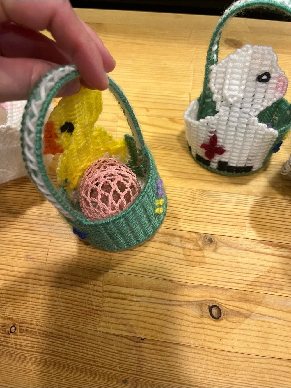 Crocheted Easter Baskets